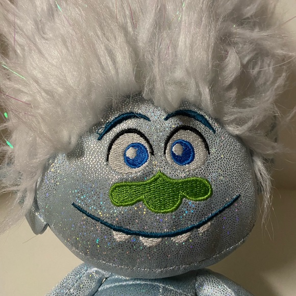Trolls World Tour Guy Diamond Plush Dreamworks Naked Glitter Troll Stuffed Toy - Picture 5 of 10